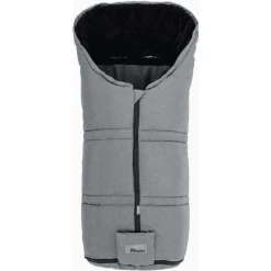 Altabebe Winterfußsack Alpin Sympatex Hellgrau-schwarz