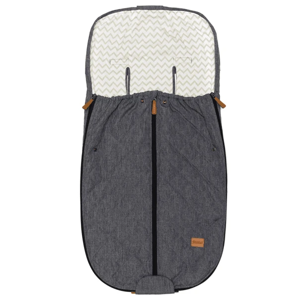 Fillikid Sommerfußsack Light Big Grau Melange 3 Fillikid Sommerfußsack Light Big Grau Melange