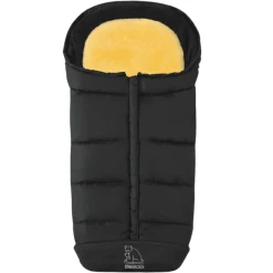 Heitmann Fußsack Komfort 2-in-1 Schwarz