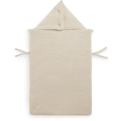 Jollein Fußsack Basic Knit Nougat