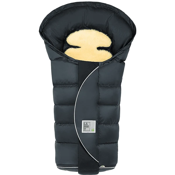 Odenwälder Fußsack Lammy Lux Classic Anthrazit 3 Odenwälder Fußsack Lammy Lux Classic Anthrazit