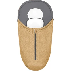 Odenwälder Systemfußsack Klimocool Modern Blizzard Dark Mustard